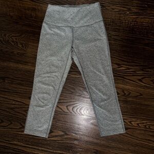 Zella heather gray cropped leggings size small s Nordstrom activewear